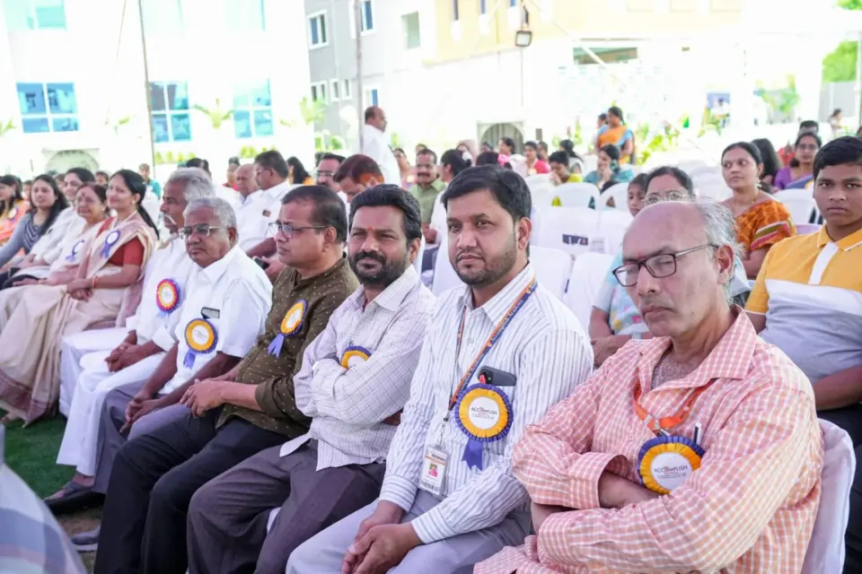 Guests at the inauguration