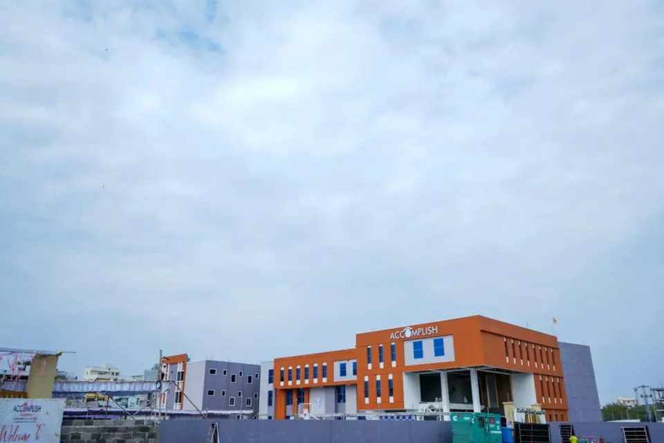 Wide view of the campus