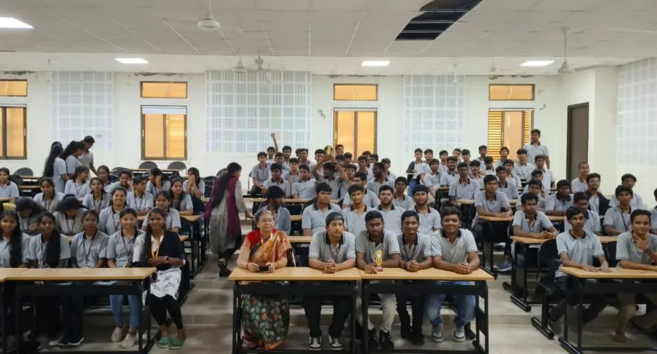 Students attentive in class