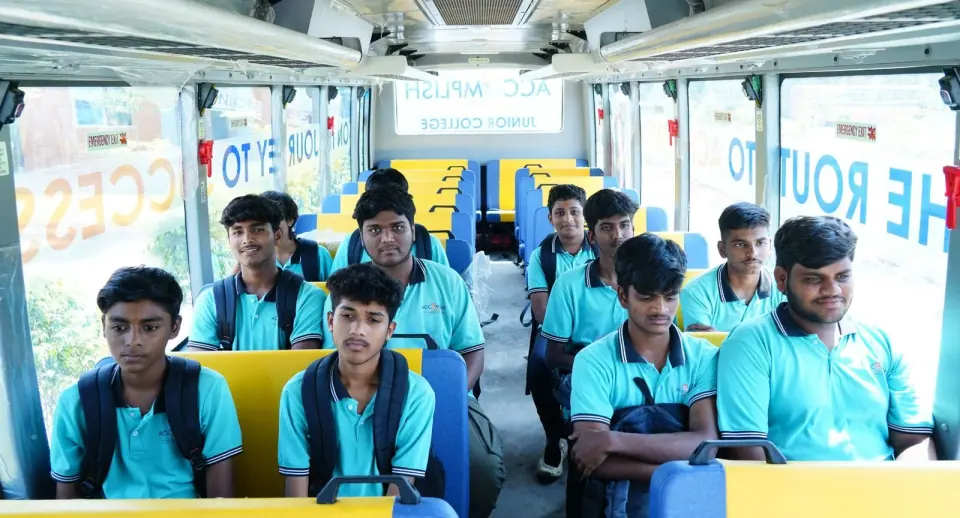 The ride to campus