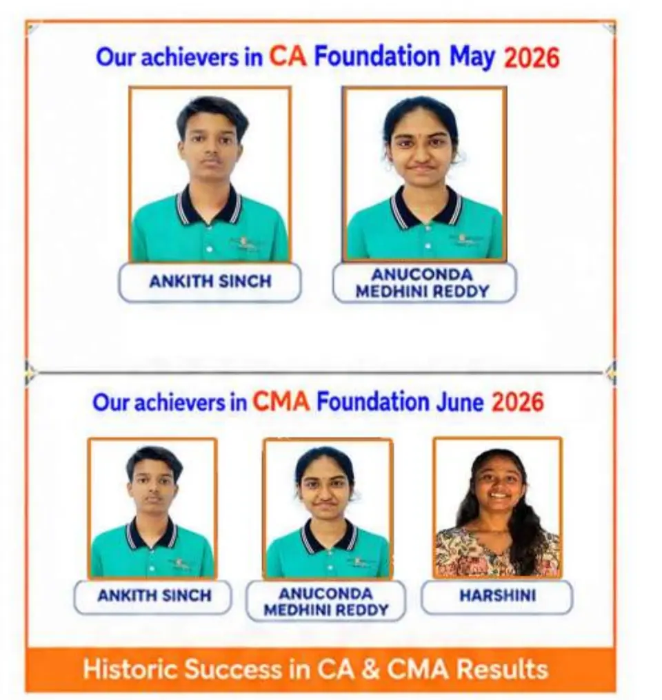 Achievers in CA Foundation May 2026 and CMA Foundation June 2026